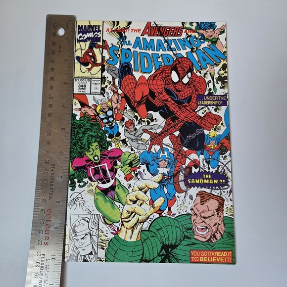Marvel Comics The Avengers And Amazing Spider Man Comic Book - Picture 6 of 6